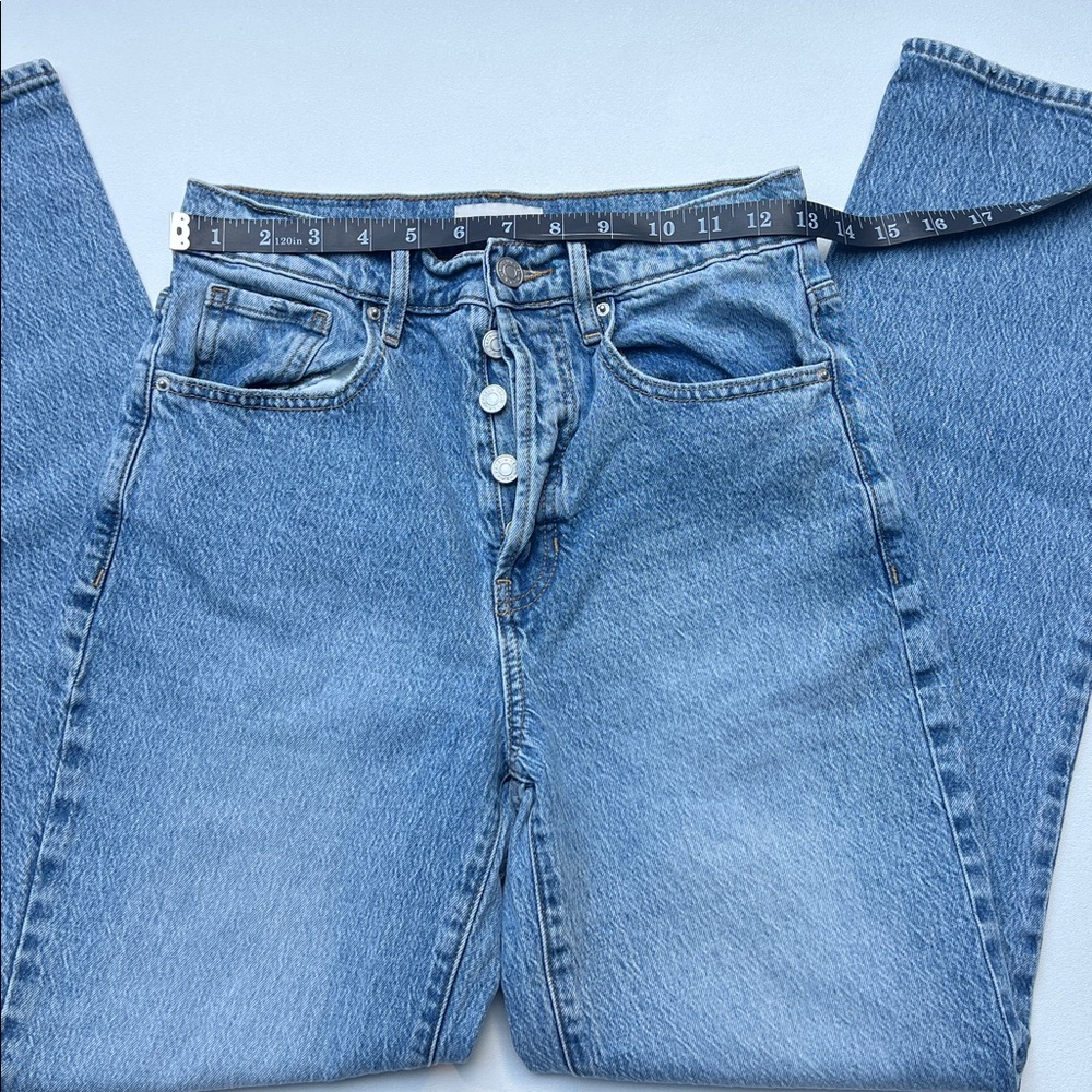 PacSun Stretch Dad Jeans casual straight leg school work everyday‎ essential 26 - Picture 7 of 13